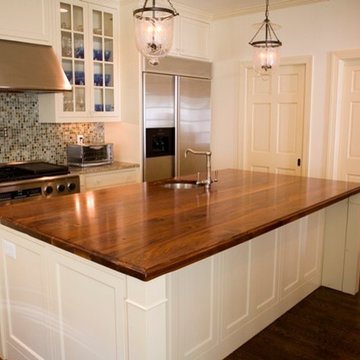 Wood Countertops with Sinks - It's WATERPROOF!
