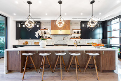Trendy kitchen photo in Los Angeles
