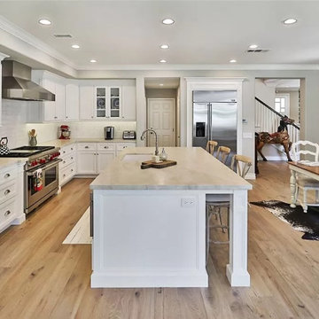 Woodranch Simi Valley White Kitchen Remodel