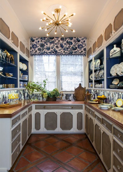 American Traditional Kitchen by Brooke Grafstrom Interior Design LLC