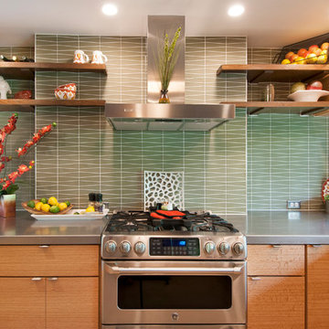 Worthington, OH Mid-Century Modern Kitchen Remodel