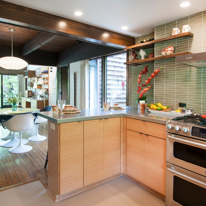 75 Mid-Century Modern Kitchen Ideas You'll Love - May, 2023 | Houzz