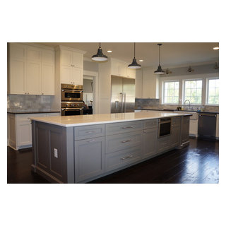 XL Kitchen Island in Gray - Moderno - Cocina - Otras zonas - de Taylor ...