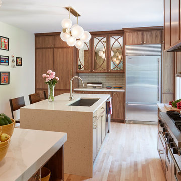 Yes, That wall can be removed! This Kitchen Doubled In Size!