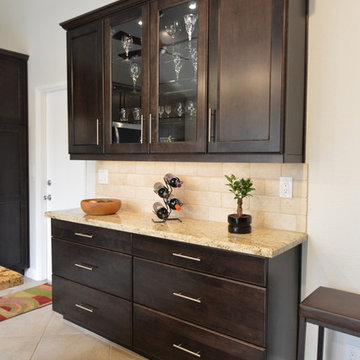 Yorba Linda Eclectic Kitchen, Guest bath and Master Remodel