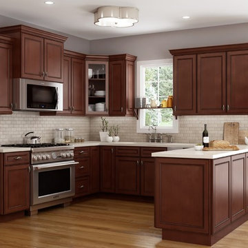 York Chocolate Kitchen Cabinets