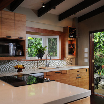 Zen Kitchen-Island Style