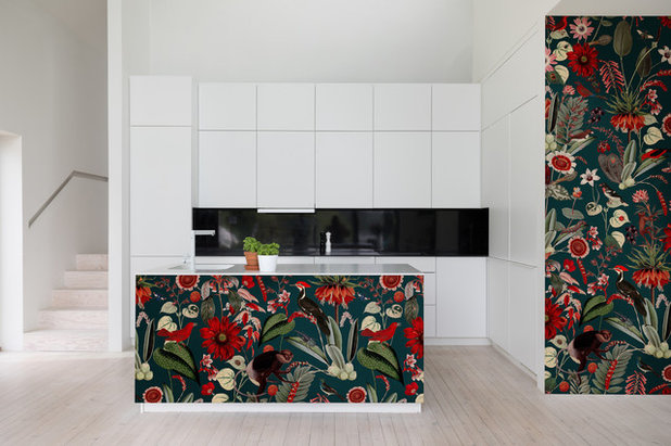 Contemporary Kitchen by Rebel Walls