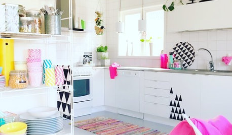 Stylish Ways to Add Pattern to Your Kitchen-diner