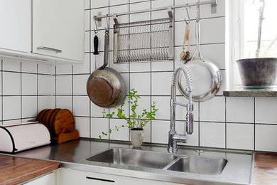 Midcentury kitchen in Stockholm.