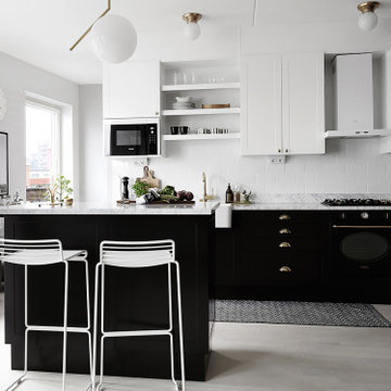 Köksrenovering med IKEA stommar