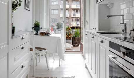 Eine schmale Küche einrichten – 9 praktische Tipps für mehr Platz