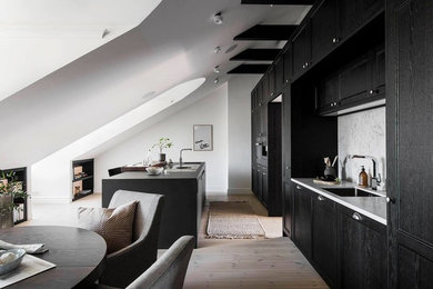 Photo of a scandi kitchen in Stockholm.