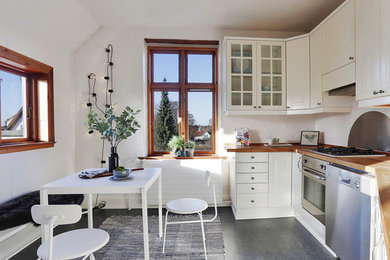 Scandi kitchen in Copenhagen.