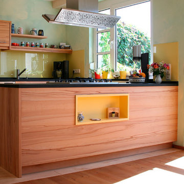 Das Thema Holz als Umsetzung in einem Küchenkonzept
