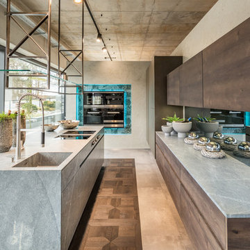 Designer-Küche für gemütliche Zeit mit Familie und Freunden