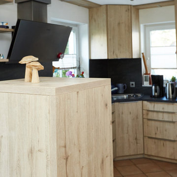 Designerküche aus Holz