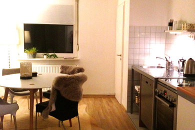 Kleine Moderne Küche in Dortmund
