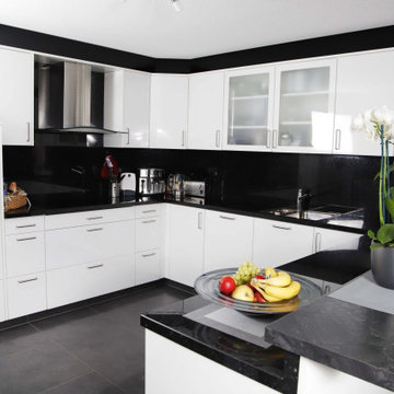 Küche Black@White
