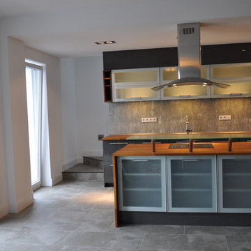 Küche im Wohlfühl Loft mit 210qm bei Frankfurt zu mieten