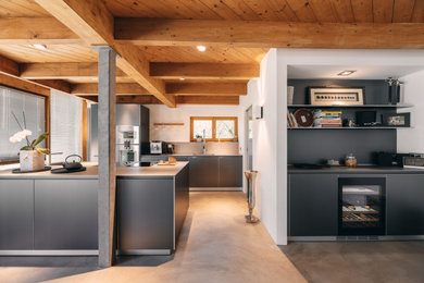 Design ideas for a kitchen in Nuremberg.