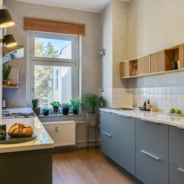 Küchen Makeover im skandinavischem Stil