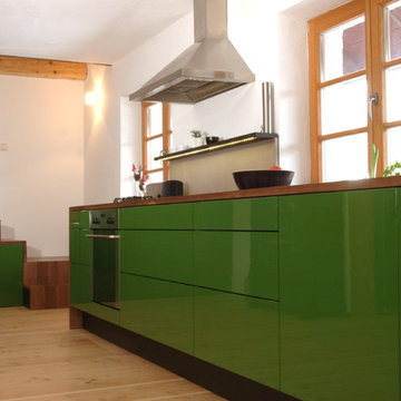 Küche grün