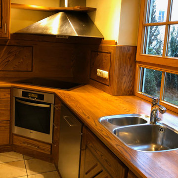 Küchenrenovierung: Holz wieder zum Strahlen bringen