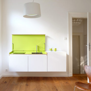 miniki – the invisible kitchen disguised as an elegant sideboard