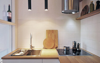 8 Möglichkeiten, die Arbeitsfläche in kleinen Küchen zu erweitern