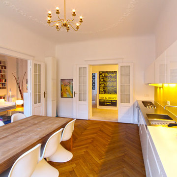 Modernisierung und Umbau einer Gründerzeit-Wohnung in Berlin Charlottenburg