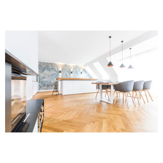 Thumbnail for Bespoke Scandinavian Trim Work Design Penthouse