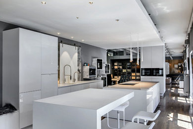 Trendy kitchen photo in Munich