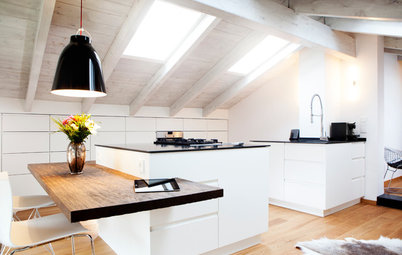 11 Einrichtungstipps für Küchen im Dachgeschoss – mit Ausblick!