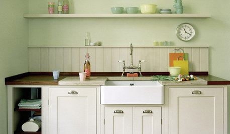 Seeing Green: Some Kitchens Ditch White for Mother Nature’s Neutral