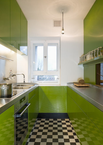 Contemporary Kitchen by kister scheithauer gross architekten