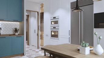 Дизайн-проект трехкомнатной квартиры для семьи из трех человек