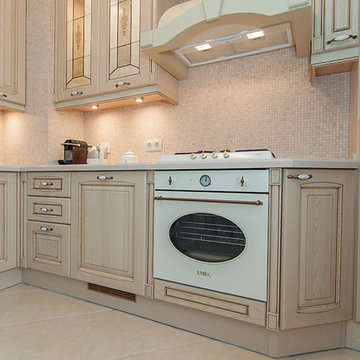 Элегантный кухонный гарнитур в классическом стиле