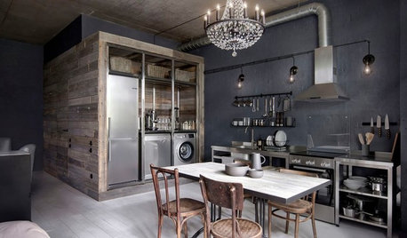 Moscow Houzz Tour: An Indestructible, Industrial-Style Apartment
