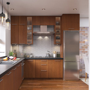 75+ Moderne Küchen mit rotem Boden Ideen & Bilder - April 2021 | Houzz DE