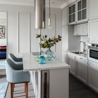 75 Beautiful Small White Kitchen Pictures Ideas September 2021 Houzz