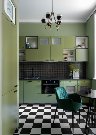 Eclectic Kitchen by propertylab+art