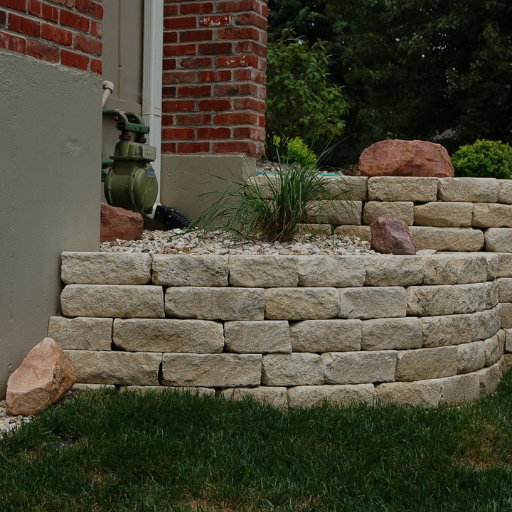 Tiered Retaining Wall Photos And Ideas Houzz