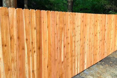 6' tall Cedar Privacy Fence