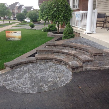 7 stonework curb appeal features front yard makeover