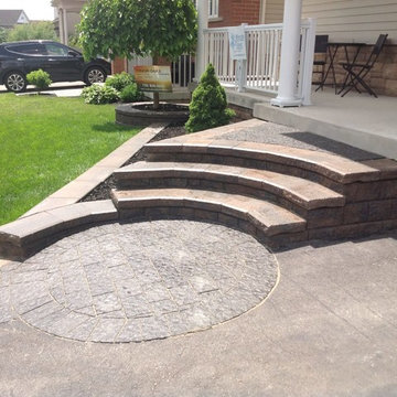7 stonework curb appeal features front yard makeover