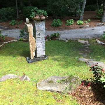 A Garden Sculpture - designed for a Shade Garden in North Carolina