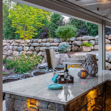 A Landscaper's Dream | Luxury Outdoor Kitchen