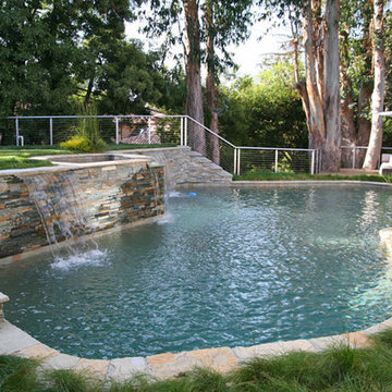 A pool remodel in Hillsborough
