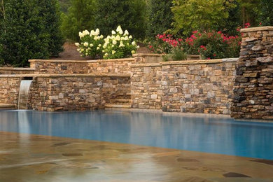 Design ideas for a modern landscaping in Charlotte.